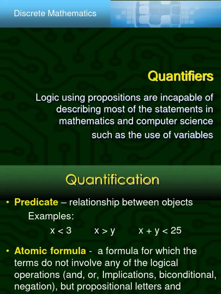 Module 1 - Logic And Proofs Part 2 Student | PDF | Theorem ...
