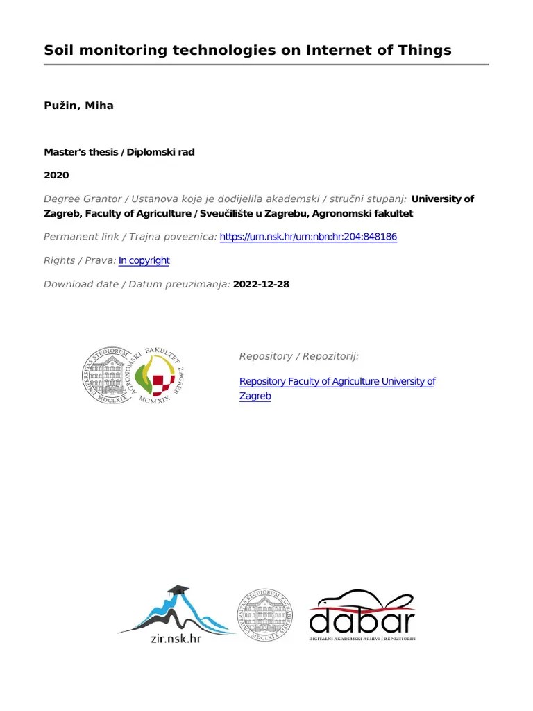 A# - Soil Monitoring Technology N IOT | PDF | Infrared Spectroscopy ...