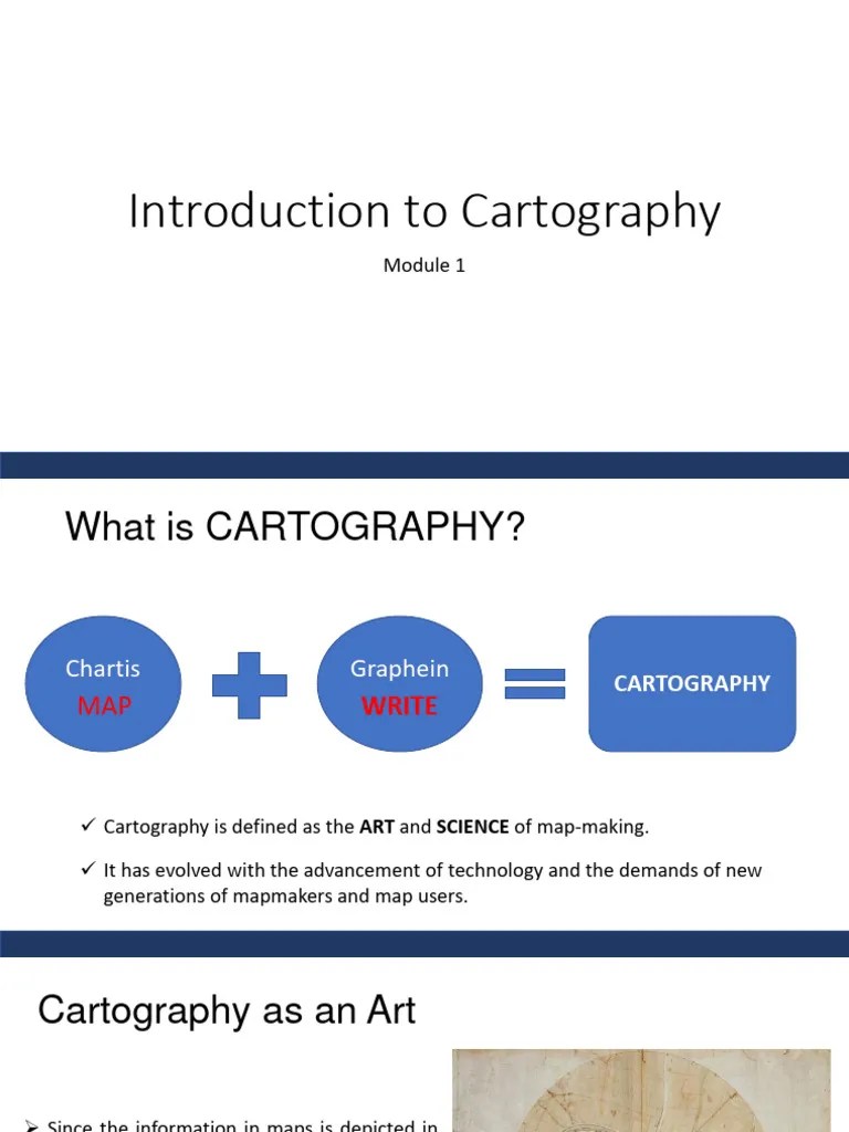 Introduction To Cartography | PDF | Cartography | Map