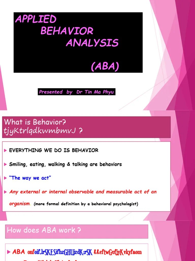 ABA New | PDF | Reinforcement | Classical Conditioning