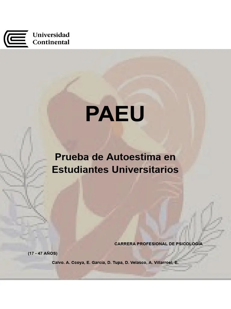 Manual De Autoestima | PDF | Autoestima | Escala Likert