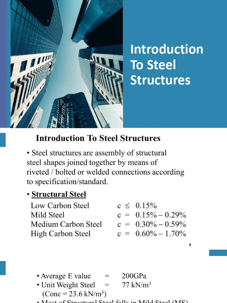 Introduction To Steel Structures | PDF | Buckling | Ductility