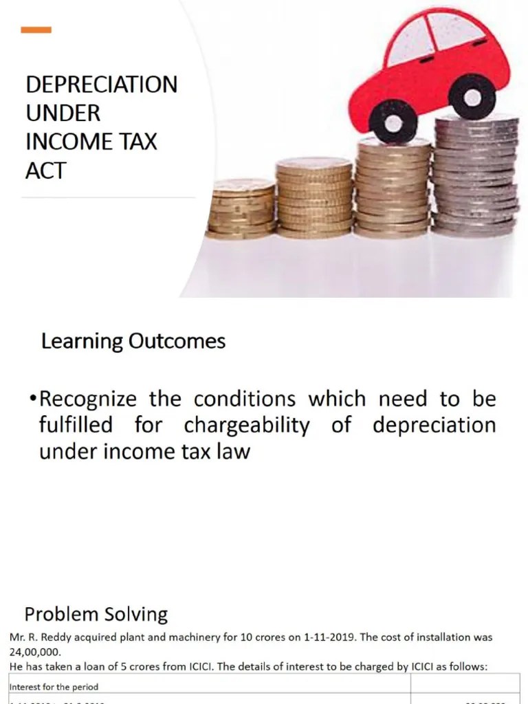 Chapter 7 - DEPRECIATION | PDF