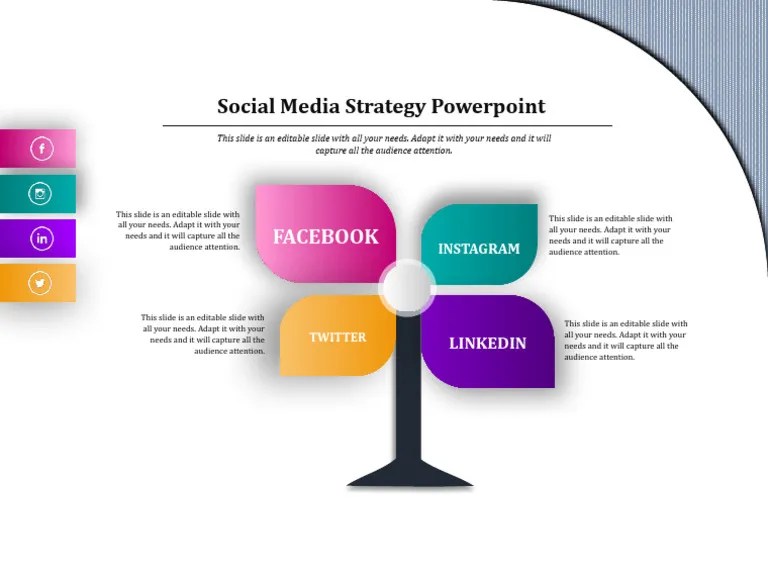 21413-Social Media Strategy Powerpoint Template-Social Media Strategy ...