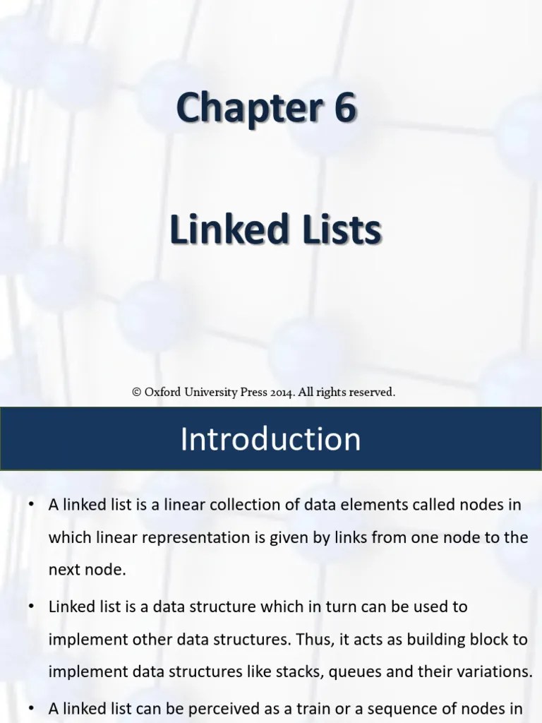 Linked Lists Unit-1 | PDF | Pointer (Computer Programming) | Data ...