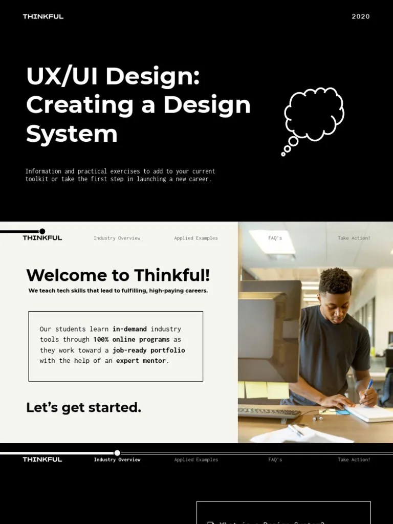 Webinar UX UI Design Creating A Design System | PDF | Icon (Computing ...
