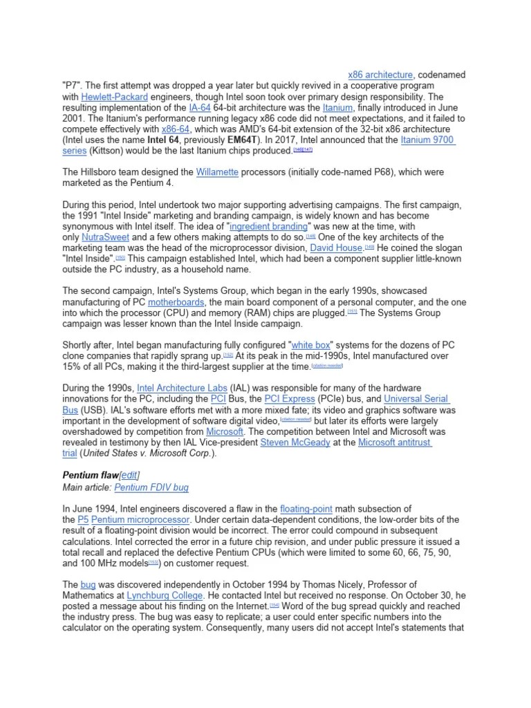 10 Computer System | PDF | Intel | Computer Hardware