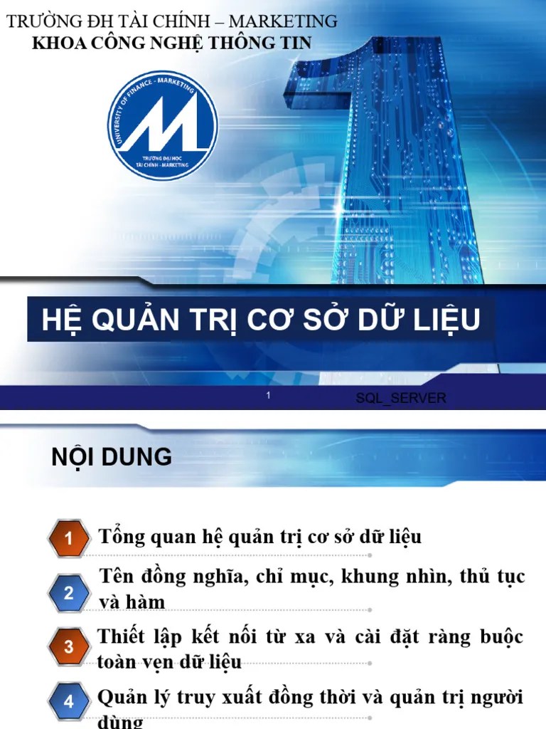 SQL Server V1 | PDF