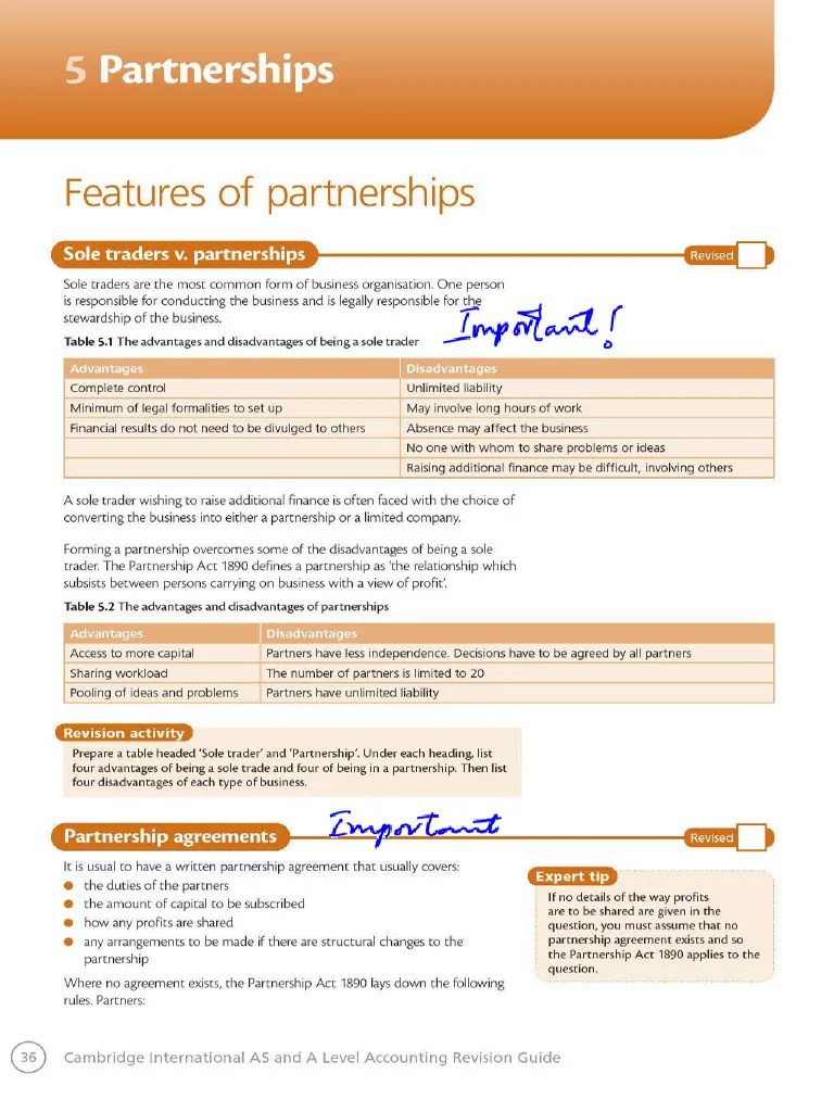 Partnership As | PDF | Goodwill (Accounting) | Debits And Credits