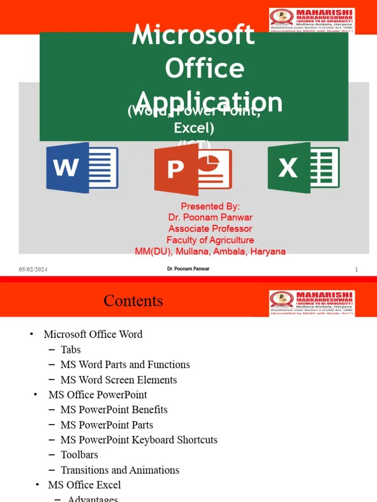 3 MS Office | PDF