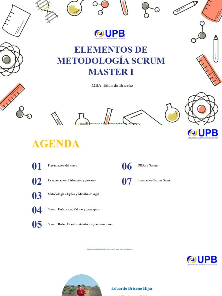 Sesión 1 Agilidad Scrum | PDF | Innovación | Scrum (desarrollo De Software)