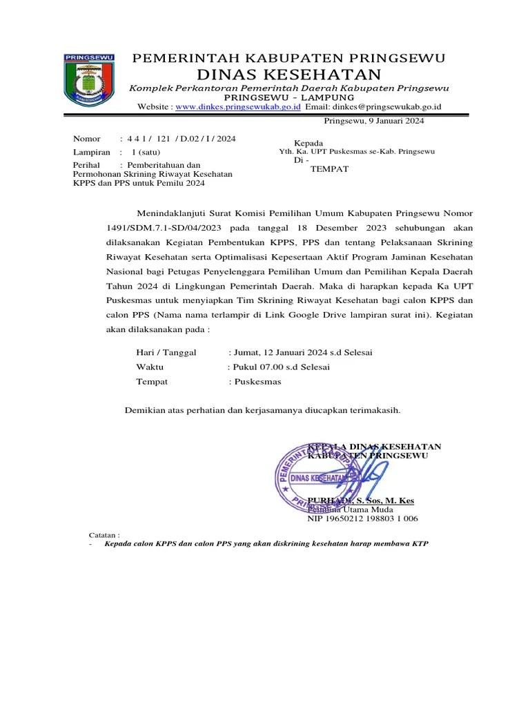 Form Laporan Hasil Skrining Kesehatan Ppk Pps Kpps Dan Sekretariat Pdf - Best Geometric Illustrations in High Resolution
