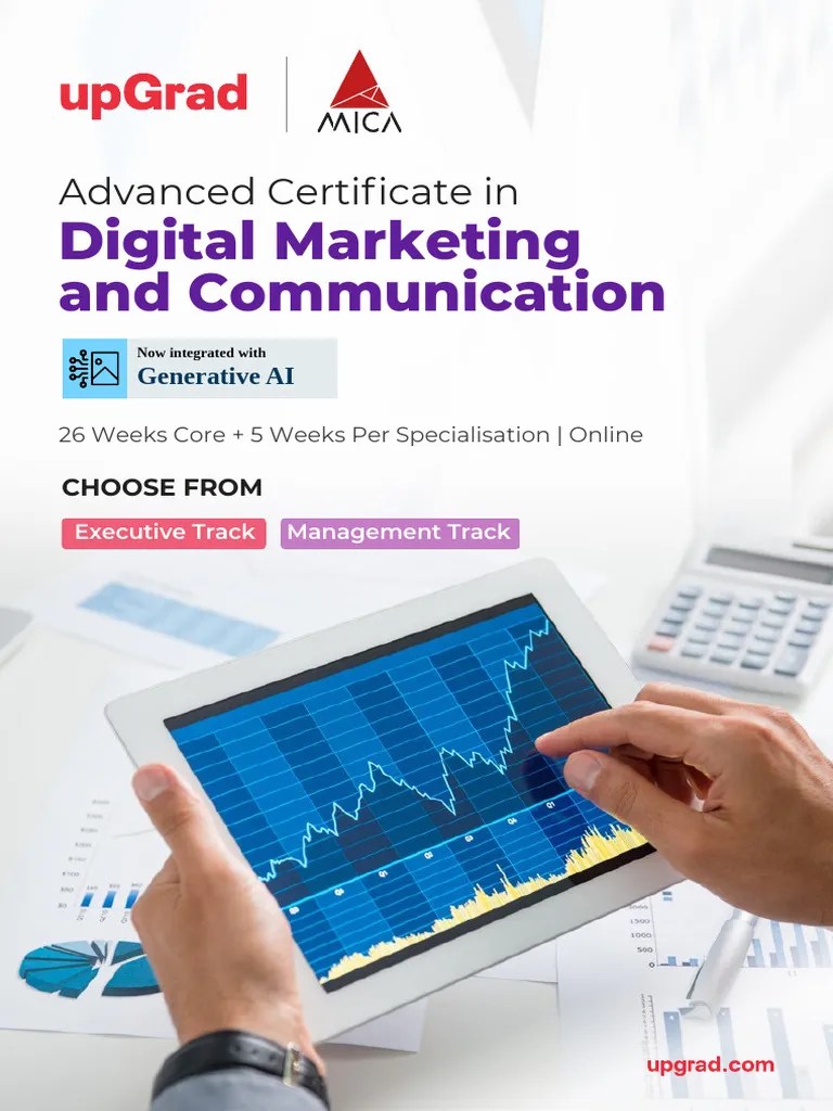 MICA Digital Marketing Gen AI Brochure PDF | PDF | Digital Marketing ...