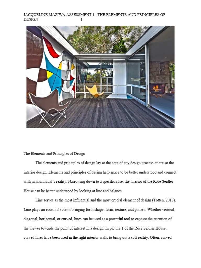 The_Elements_and_Principles_of_Design | PDF | Design | Symmetry