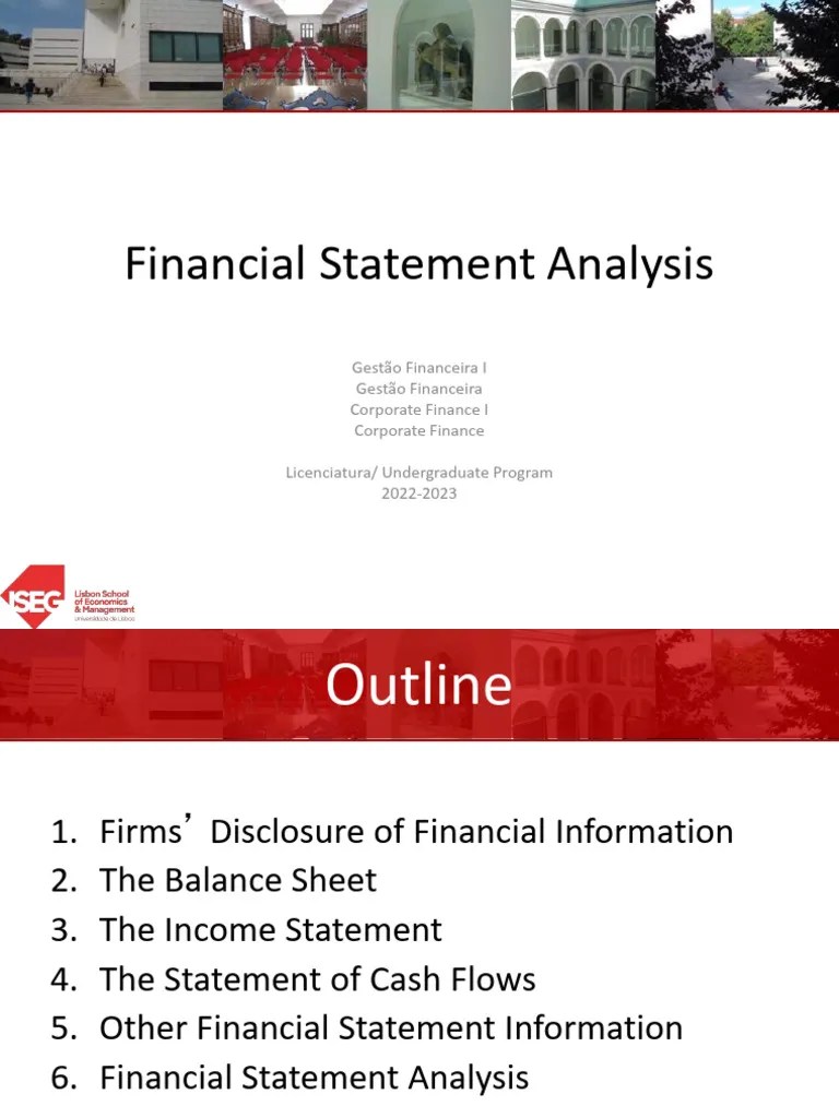 03 Financial Statement Analysis | PDF | Book Value | Balance Sheet