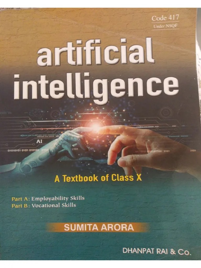 Class 10 Artificial Intelligence Book By Sumita Arora | PDF
