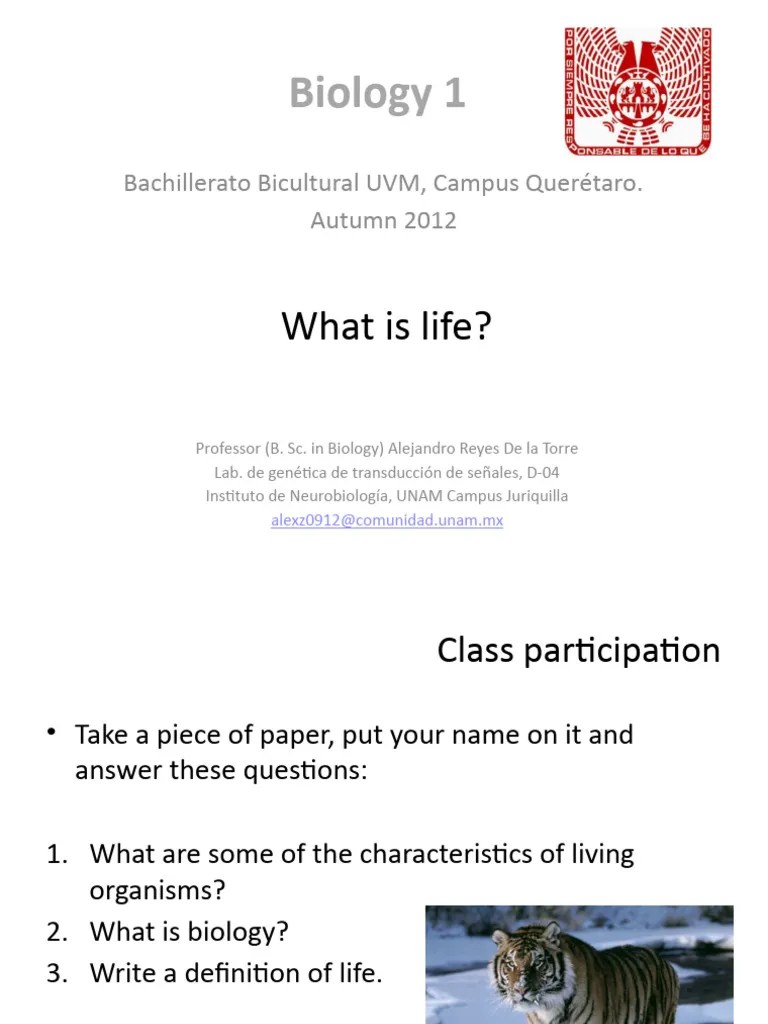 Biology | PDF | Life | Biology