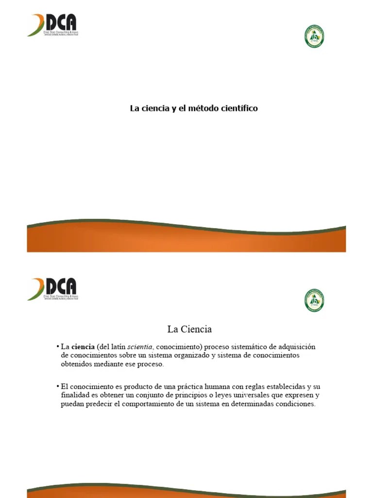 La Ciencia, El Método Científico Y Sus Aplicaciones | PDF | Teoría ...