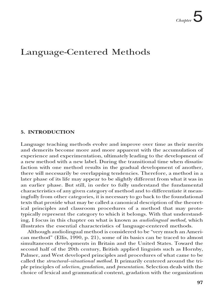 Methods | PDF | Pedagogy | Linguistics
