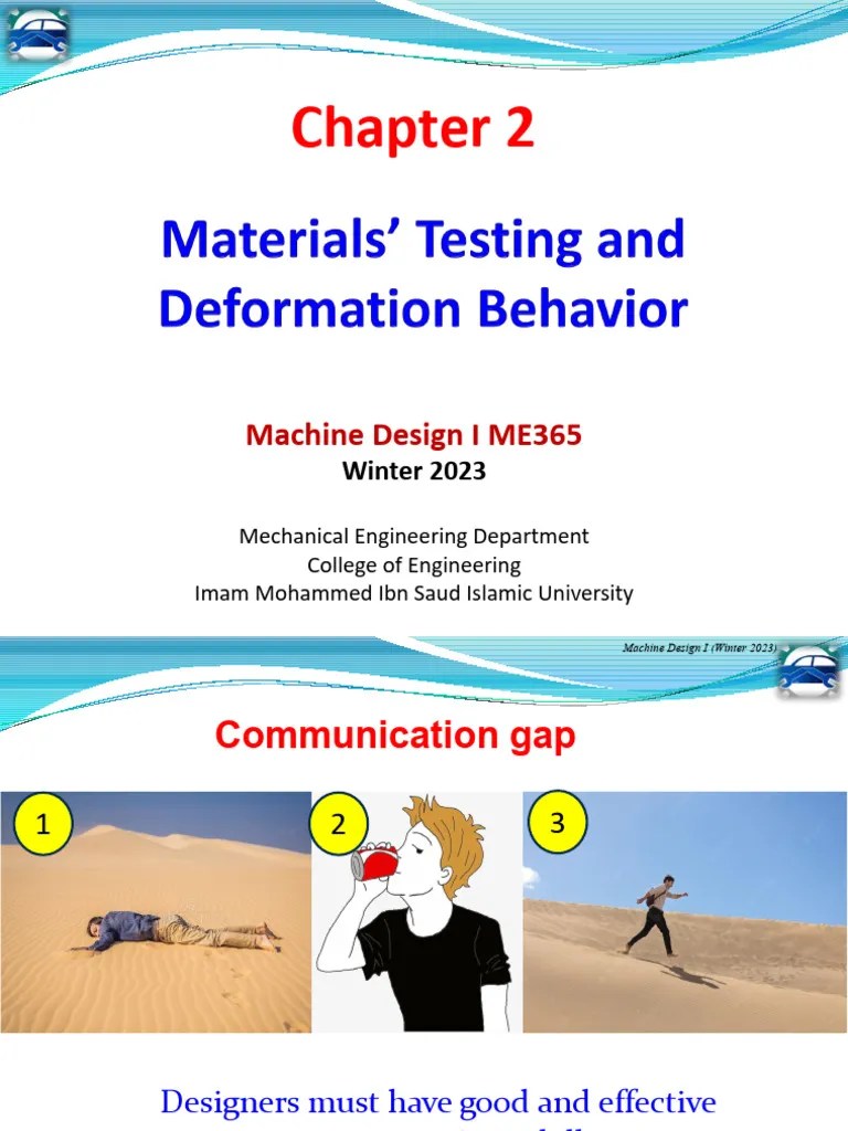 Chapter 2 Materials And Deformation Behavior | PDF