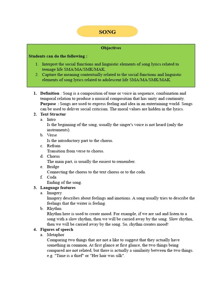 Song | PDF | Refrain | Songs