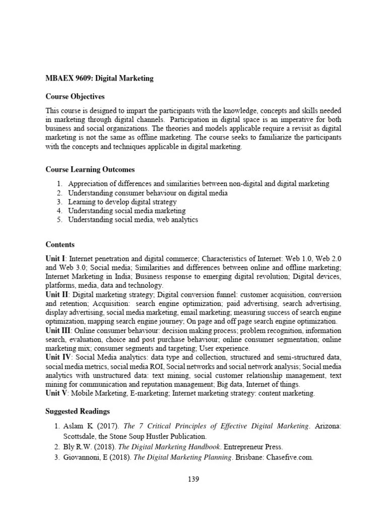 Digital Marketing | PDF | Digital Marketing | Marketing