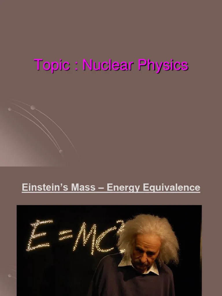 Nuclear Physics | PDF | Radioactive Decay | Atomic Nucleus