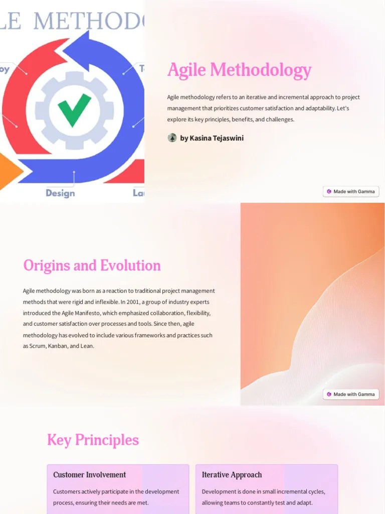 Agile Methodology | PDF | Agile Software Development | Software ...