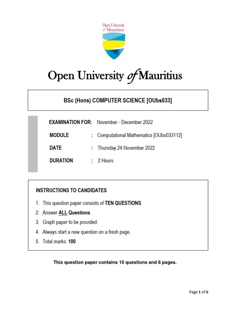 Computational Mathematics | PDF | Mathematics | Science