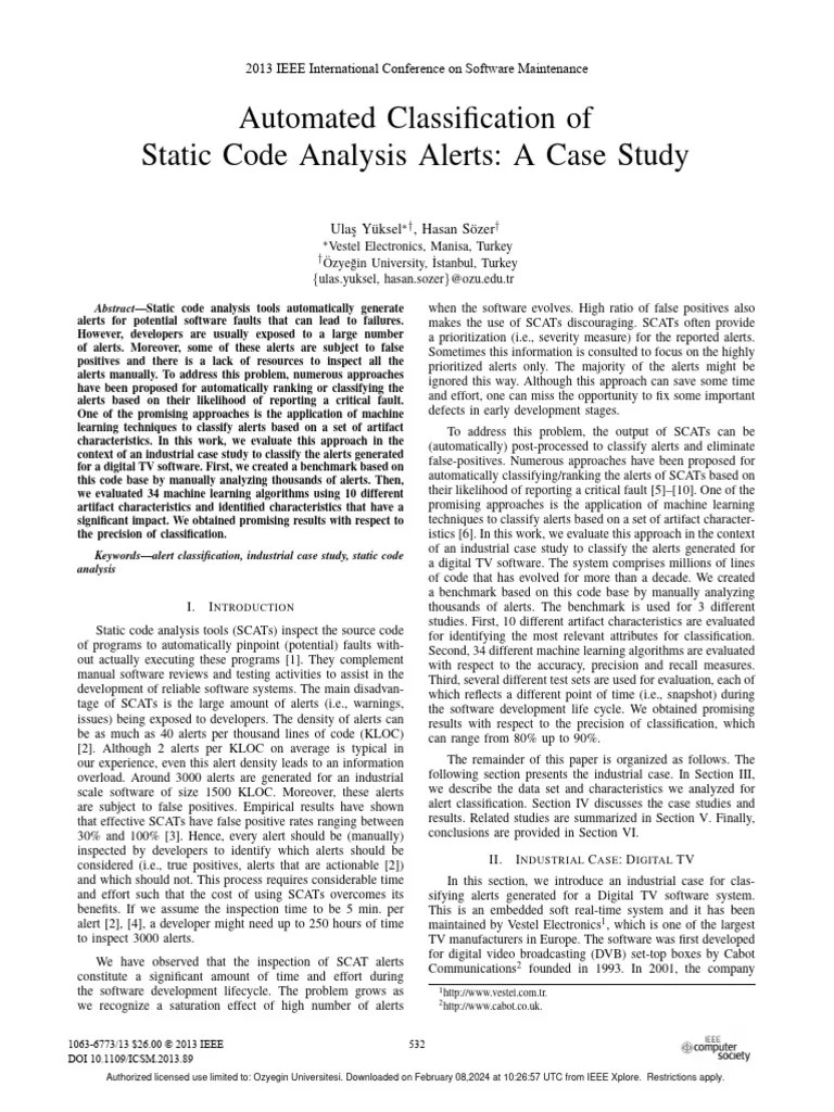 Automated_Classification_of_Static_Code_Analysis_Alerts_A_Case_Study ...