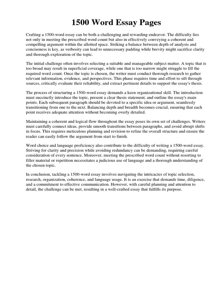 1500 Word Essay Pages | PDF | Mercantilism | James Madison