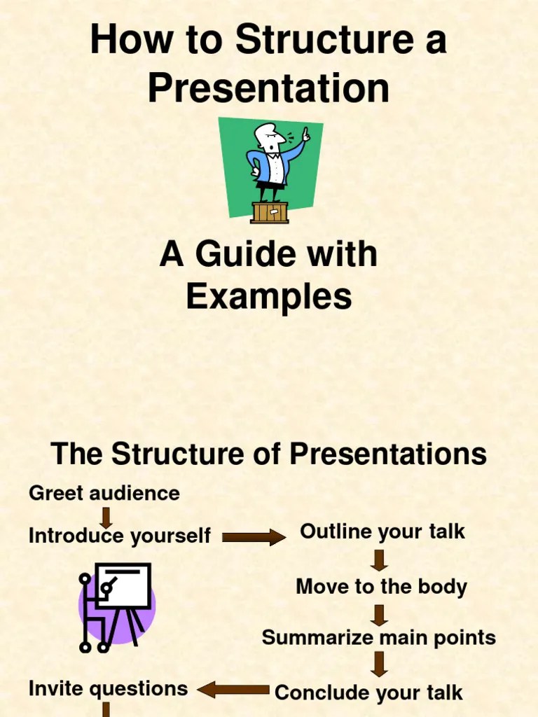 How To Structure A Presentation | PDF