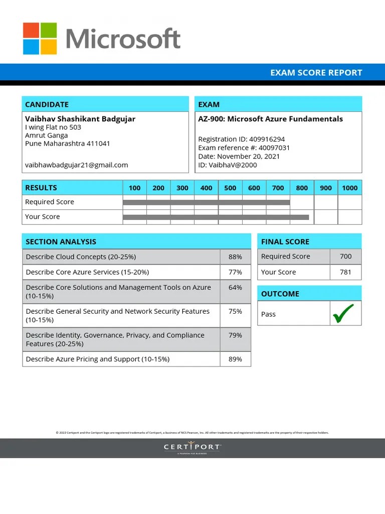 AZ900 Microsoft Azure Fundamentals | PDF | Microsoft Azure | Microsoft