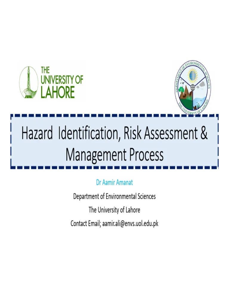 04 Hazard Identification & Risk Assessment | PDF | Risk | Risk Assessment