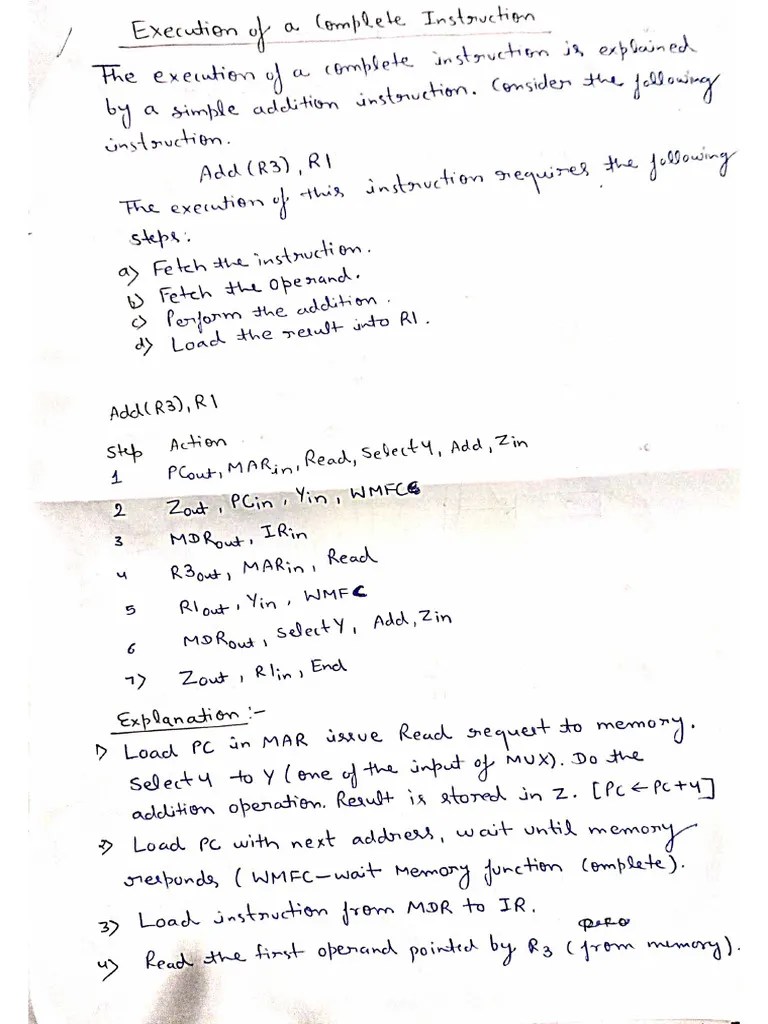 COA Unit 3 | PDF | Central Processing Unit | Computer Architecture
