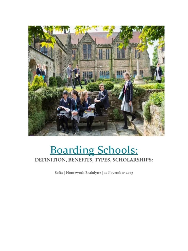 Boarding Schools | PDF