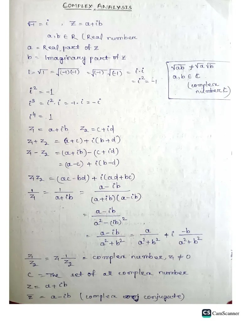 Complex Analysis | PDF