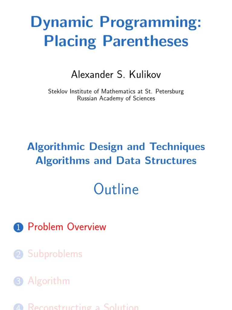 04 Dynamic Programming 4 Maxarith | PDF | Dynamic Programming ...