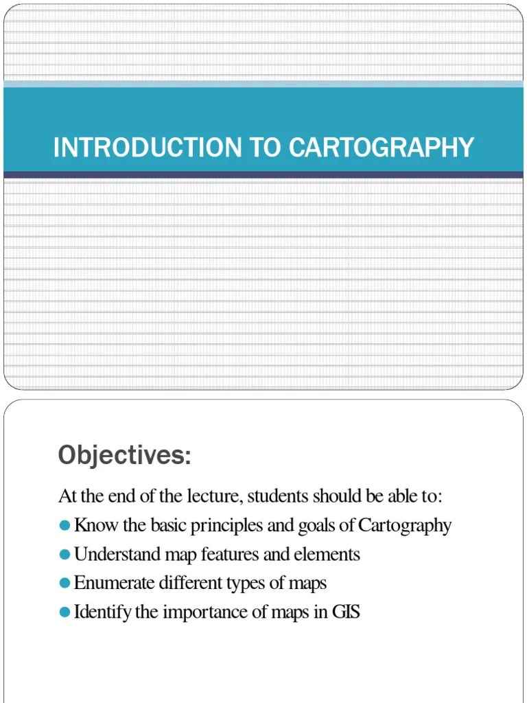 Introduction To Cartography | PDF