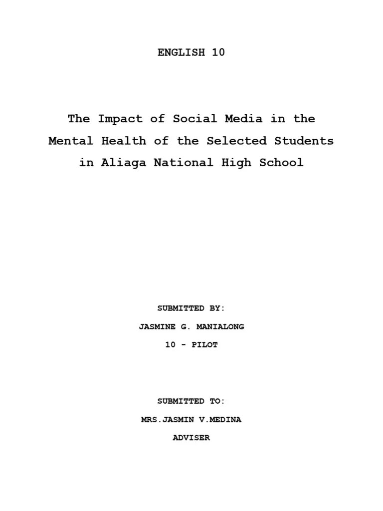 English Research (Updated) | PDF