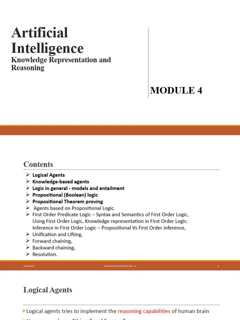 AI - Module IV - Propositionallogic | PDF | Logic | Logical Consequence