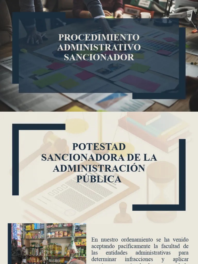 Procedimiento Administrativo Sancionador | PDF | Gobierno | Justicia