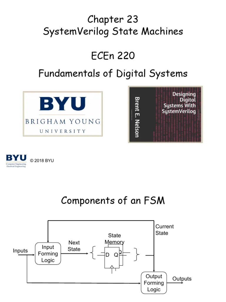Fsm_SV | PDF | Logic Gate | Models Of Computation