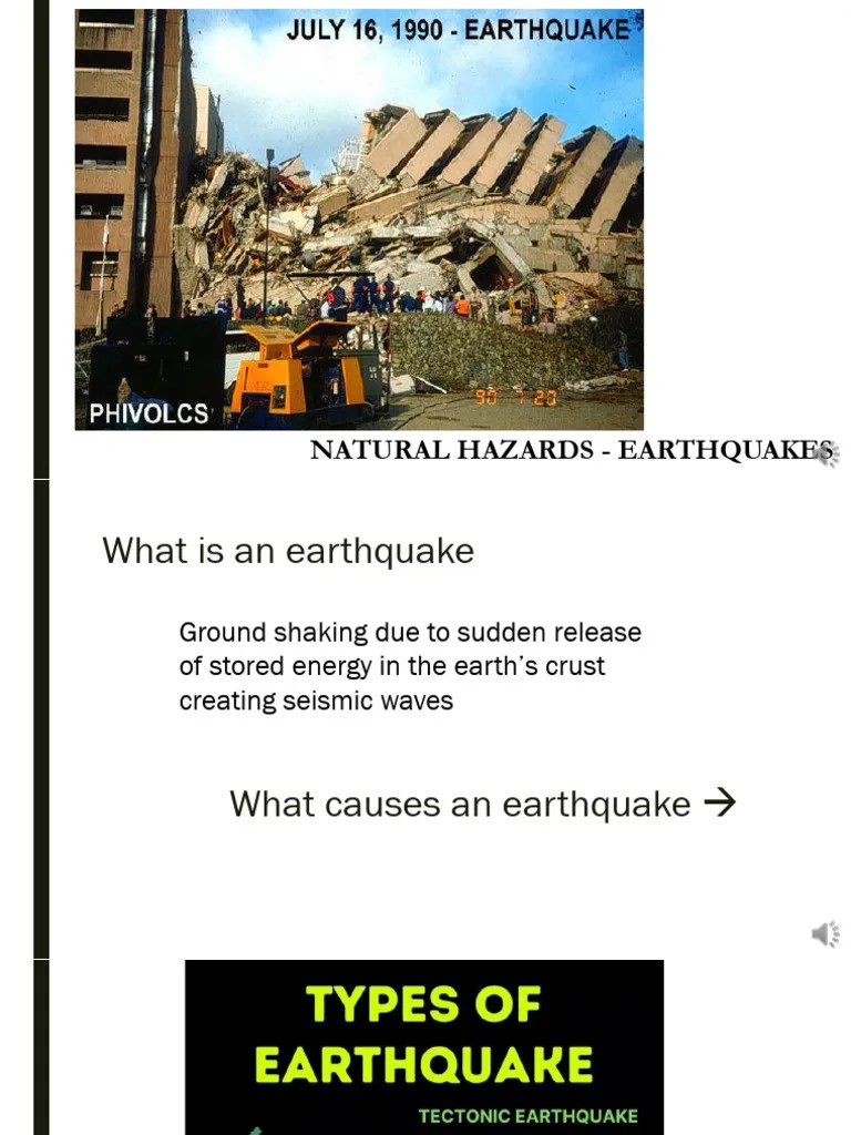 10 Natural Hazard - Earthquakes - Voiced | PDF | Earthquakes | Geological Hazards