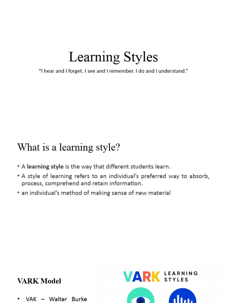 Learning Styles | PDF | Learning Styles | Intelligence