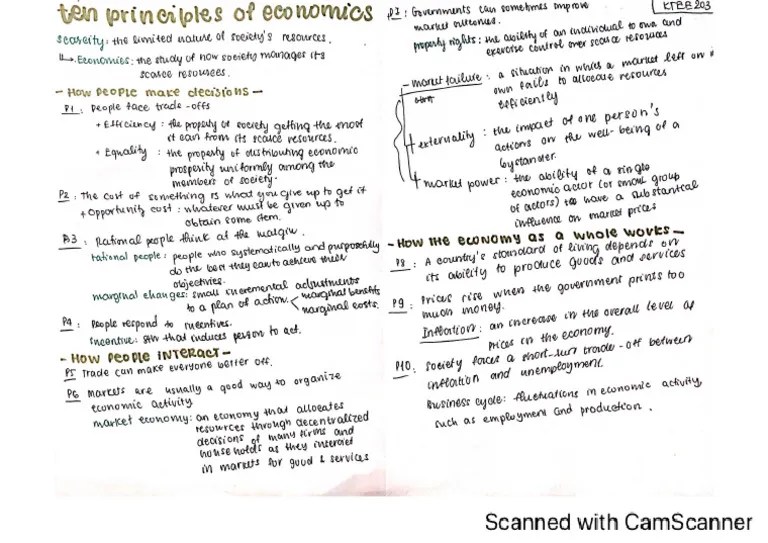 Chapter 1 - Principles Of Macroeconomics - N. Gregory Mankiw | PDF