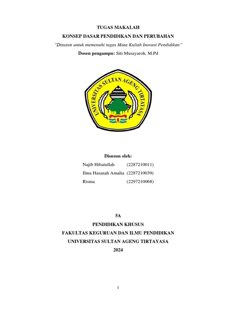 Pengertian Inovasi Pendidikan | PDF