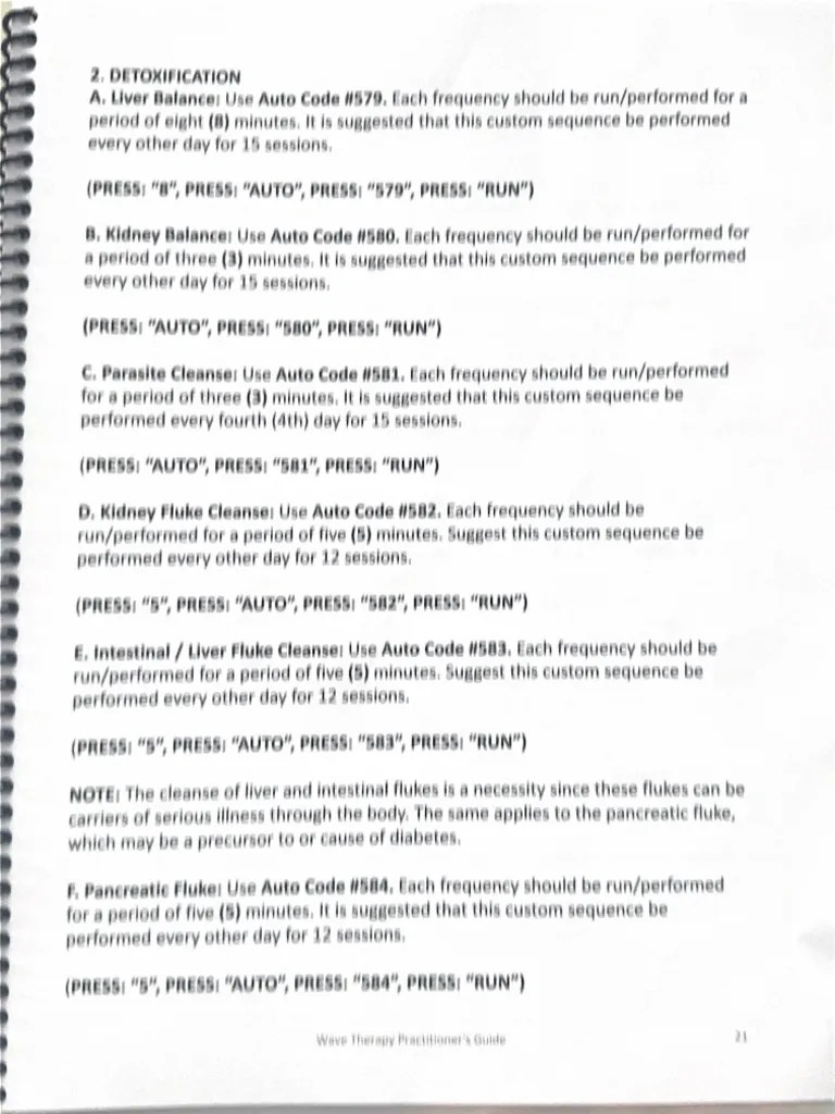 Rife Frequencies | PDF