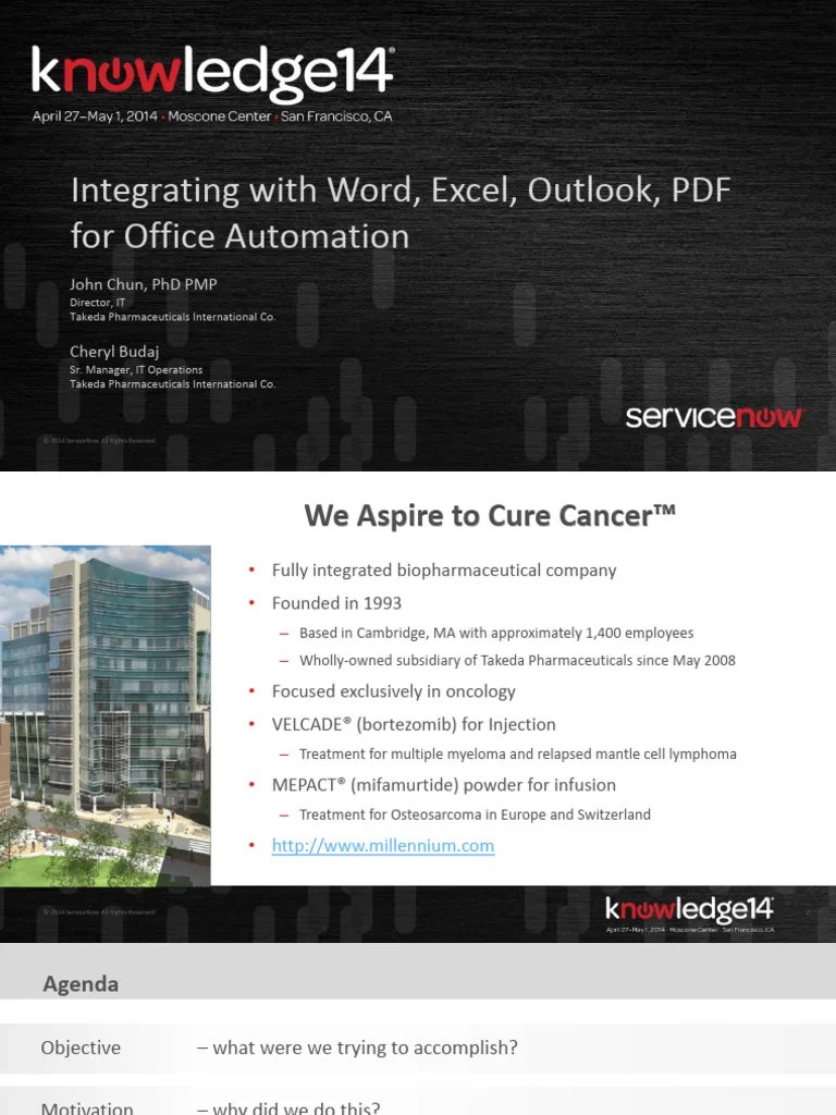 Integrating With Word - Excel - Outlook - PDF For Office Automation | PDF | Visual Basic For ...