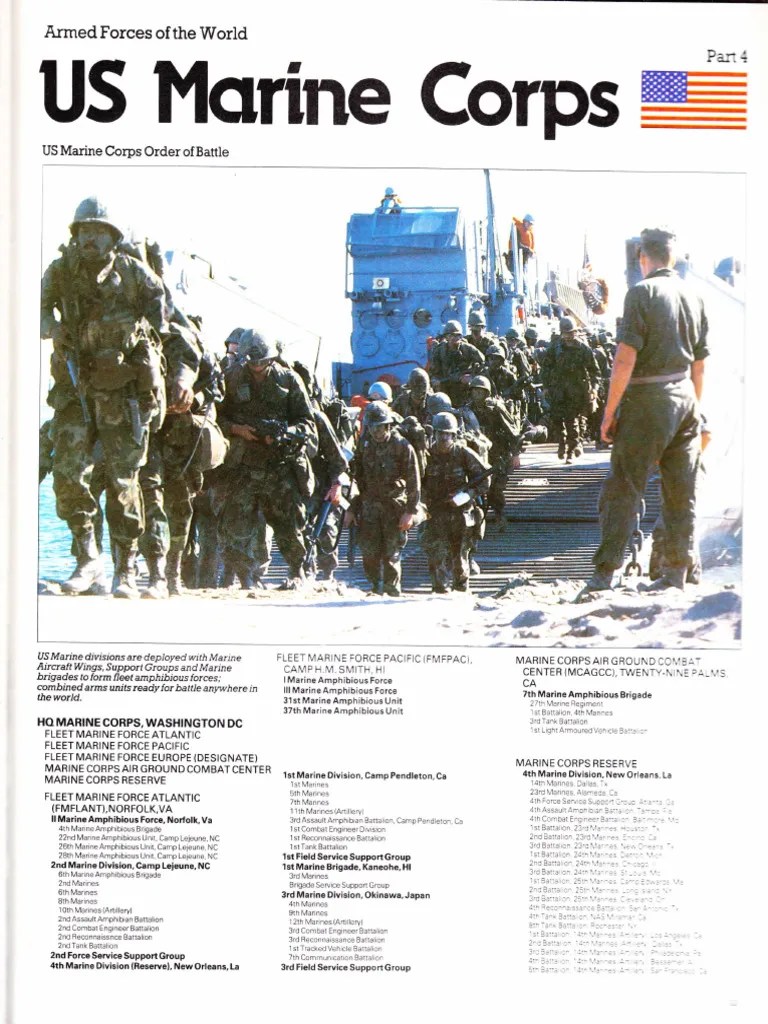 AFW - US Marine Corps Part 4 | PDF | United States Marine Corps | Battalion